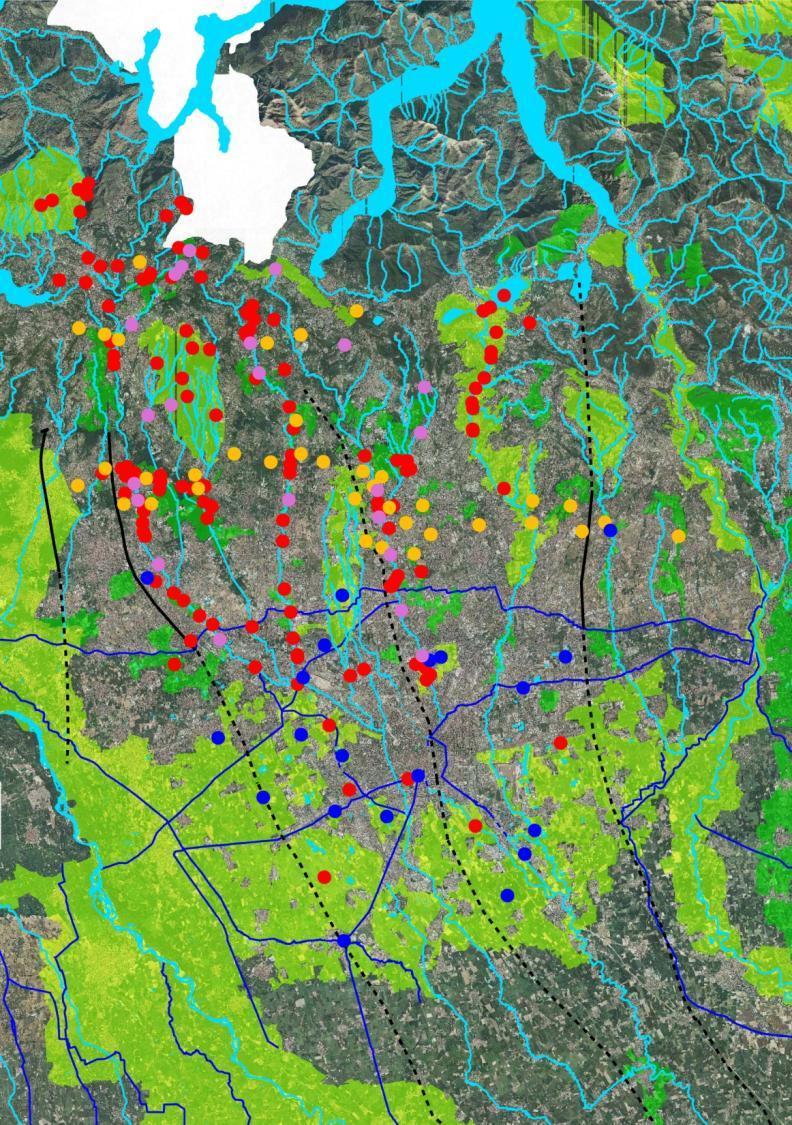 Progetto schedato OLTRE 200 PROGETTI INDIVIDUATI 35 progetti multi obiettivo nel Programma d Azione Olona 12 progetti multi obiettivo nel