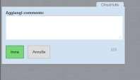 e aggiungere commenti a quelli già