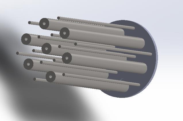 particolato carbonioso, e S, Cl e K, quali componenti della biomassa utilizzata nella caldaia ed entrati a far parte della struttura del particolato: ciò a conferma della particolare composizione del