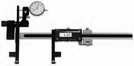 IP54 Preset universal digital caliper with dial gauge Resolution 0.