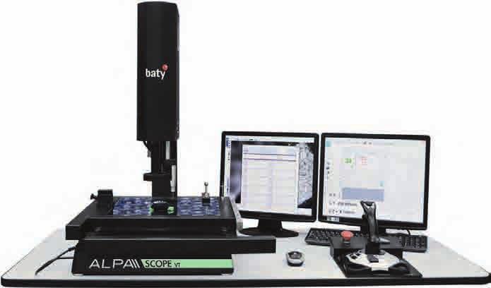 SCOPE VT by ALPA SCOPE VT CNC ALPA Scope VT CNC is a 3D optical measuring machine and (optional) contact with fully automatic motorization.