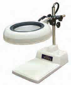 Led illuminated magnifier lamp with diing Illuminated magnifier full LED lamp unit with diing, with a wide magnificationrange from 2x to 15x (on demand), thanks to