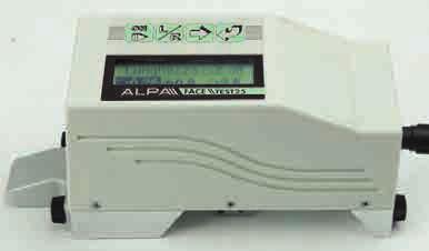 ALPA FT25 Portable roughness tester The roughness ALPA FT 25 is simple and easy to use. This instrument is ideal for measurements directly on work stations or production machines.