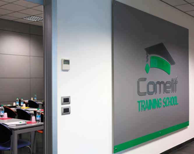 COSA è Comelit Training School è il progetto dedicato alla formazione e all aggiornamento creato da Comelit per lo sviluppo costante della cultura professionale nel settore dell installazione
