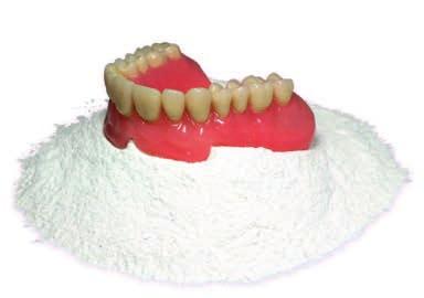 Per la lucidatura di protesi in resina, di denti in resina e di denti in ceramica. Mescolare con acqua e ottenere una consistenza cremosa. Facile pulizia nessun pericolo di silicosi.