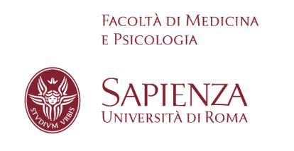 Facoltà di Medicina e Psicologia CONVENZIONE PER IL TIROCINIO PRE-LAUREA e SPECIALISTICA (D.M. 509/99) E POST LAUREAM PROFESSIONALIZZANTE (V.O. D.M. 509/99 E D.M. 270/04) PER GLI STUDENTI E I LAUREATI DEI CORSI DI LAUREA DELL AREA PSICOLOGICA.