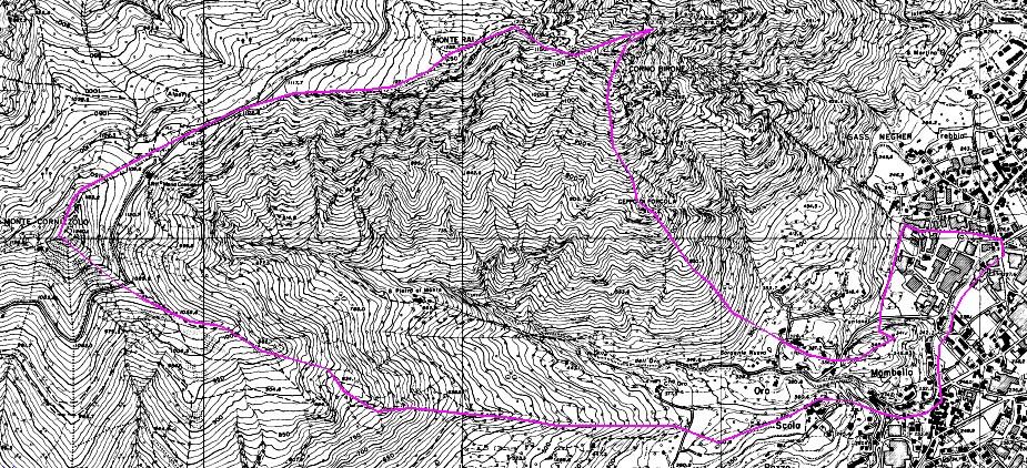 1.2 CARATTERIZZAZIONE IDROLOGICA DEL BACINO DI DRENAGGIO Ponte su via Papa Giovanni XXIII Il bacino idrografico di riferimento, relativo alla sezione di chiusura del ponte su via Papa Giovanni XXIII,