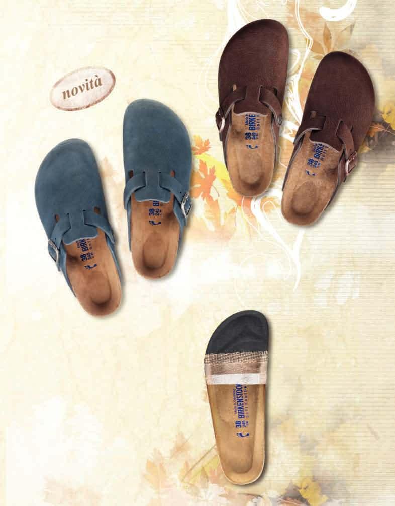 2 1 1. soft footbed Nubukleder geprägt slate blue s art. 059 973 calz. stretta mis. 35-41 95,00 mis.