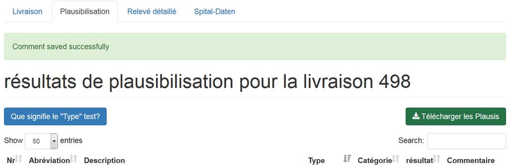 6 Plausibilizazzione Giustificazione al livello del test Il commento è registrato.