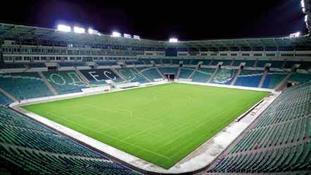 Paichadze National Stadium Tbilisi, Georgia Omologazione UEFA - FIFA Dimensioni Campo Calcio : 15 x 68 m.
