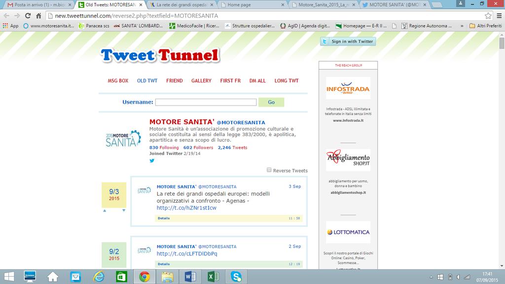 Tweet Tunnel http://new.tweettunnel.com/reverse2.php?