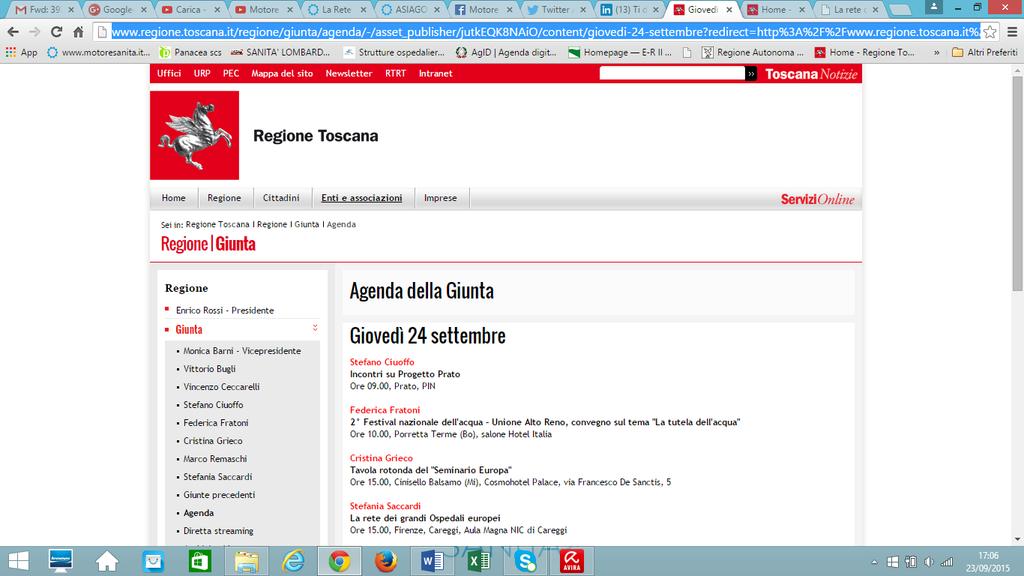 Regione Toscana http://www.regione.toscana.