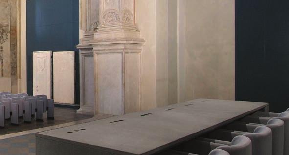 SANTA GIULIA Museo della Città Planimetria generale: chiesa/sala conferenze, coro delle