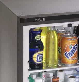 Drink Plus è la nuova gamma di minibar ad assorbimento proposta da Indel B.