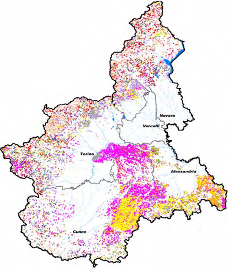 Il territorio piemontese 25 000 km 2 4 500 000 abitanti Circa 135 eventi alluvionali dal 1800 Un evento alluvionale