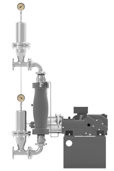 8: La tecnologia brevettata FELUWA DownFlow impedisce in modo affidabile la sedimentazione.