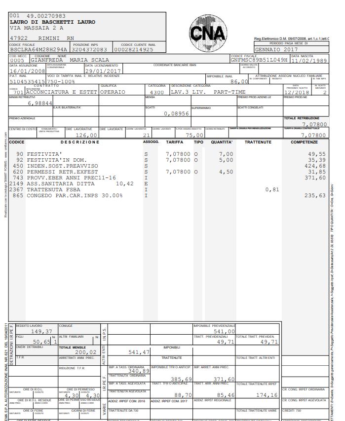 OLTRE AL LUL E PREVISTO SIA ALLEGATO IL DOCUMENTO: BUSTA PAGA DEL MESE DI ASTENSIONE CON L INDENNITÀ INPS IN CUI RISULTI IL PAGAMENTO DELL