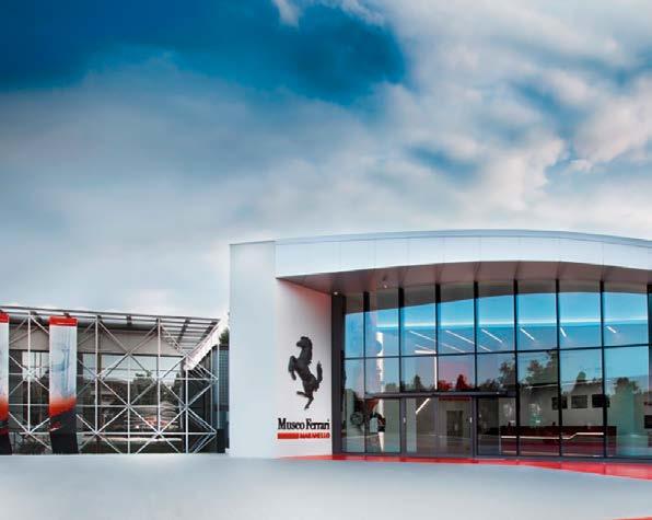 I due Musei Ferrari Tutto il mondo Ferrari tra Maranello e Modena Oltre 500.000 visitatori provenienti da ogni parte del mondo hanno visitato nel 2017 i due Musei Ferrari.