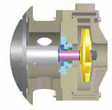 : IP - classe F - -poli - / V Hz - trifase - RPM A = motore elettrico B = lanterna di ispezione C = tenuta meccanica D = girante E = condotto di mandata F =