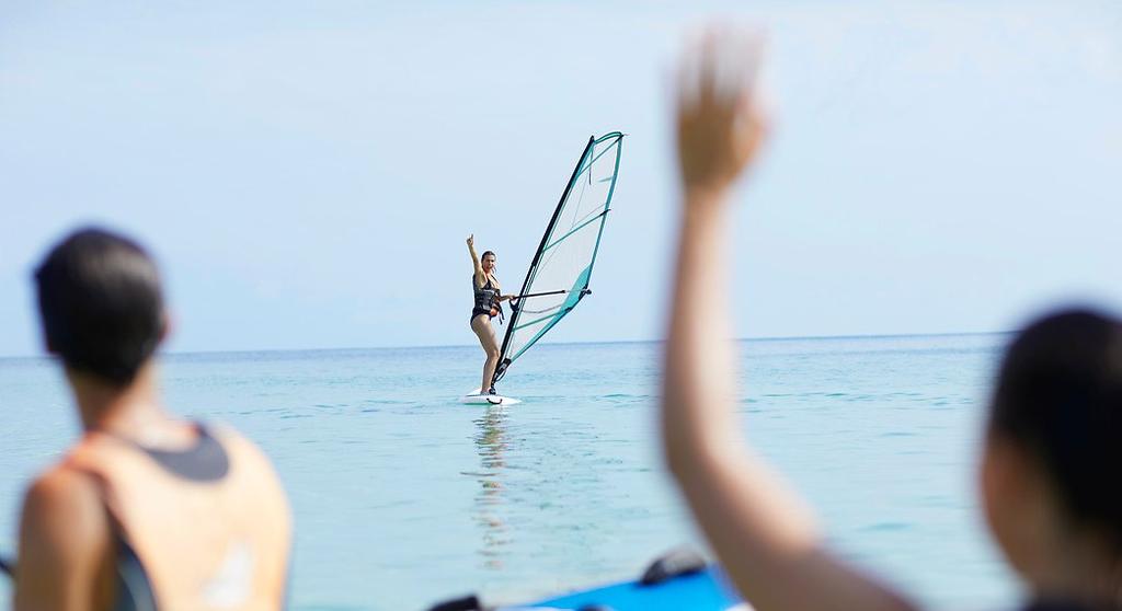 Sport & Attività** Sport acquatici Corsi collettivi Accesso libero Età min.