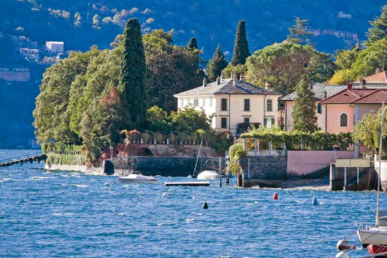 Laglio - Villa Oleandra Aprile Pasqua dell' Angelo s. Riccardo s. Roberto s. Galdino s. Ermogene s. Isidoro s. Vincenzo s. Adalgisa s. Anselmo s. Diogene s.