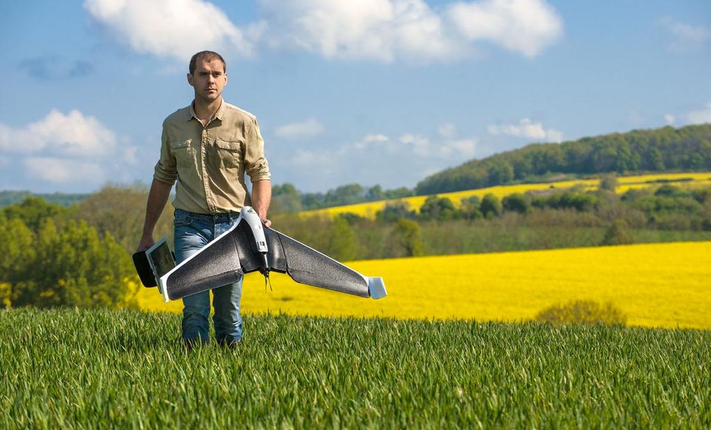 PANORAMICA Parrot Disco-Pro AG è la soluzione polivalente tutto in uno per l agricoltura di precisione.