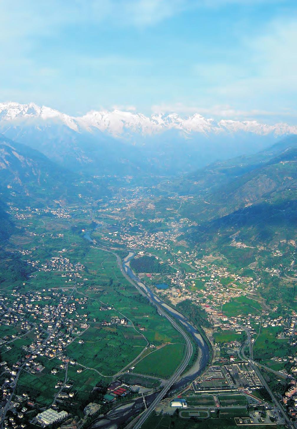 La piana di Aosta