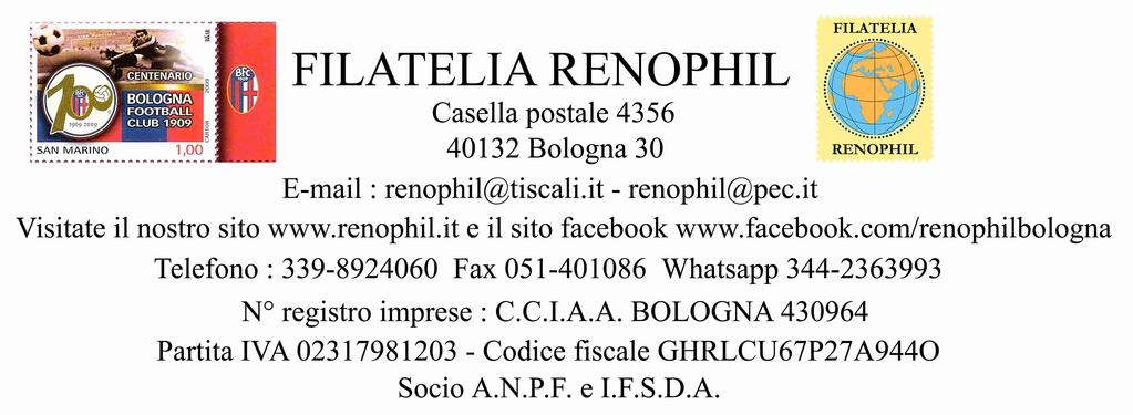 LISTINO TEMATICA NOBEL 2018-01 A = SERIE AGGIUNTE RISPETTO AL LISTINO PRECEDENTE M = SERIE MODIFICATE DI PREZZO RISPETTO AL LISTINO PRECEDENTE ANDORRA FRANCESE PO 1982 U 308 R.