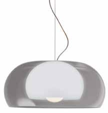 effetto. Colori verde, bianco e arancio. 220,00 FLIP ART. 775 L02 Lampada a sospensione. Particolare lampada dal design moderno.