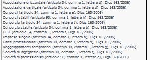 1.2.1 PASSO 1 Dati generali, Sede, Nominativo della persona che effettua la registrazione La maschera richiede la compilazione di campi relativi ai dati generali dell operatore economico e dei dati