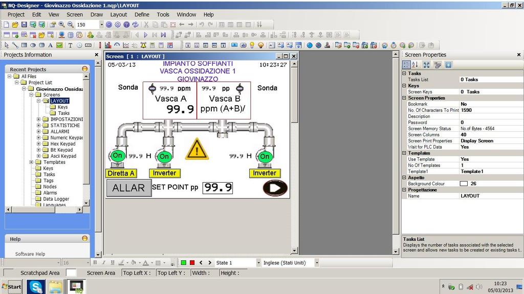 Layout Control Panel