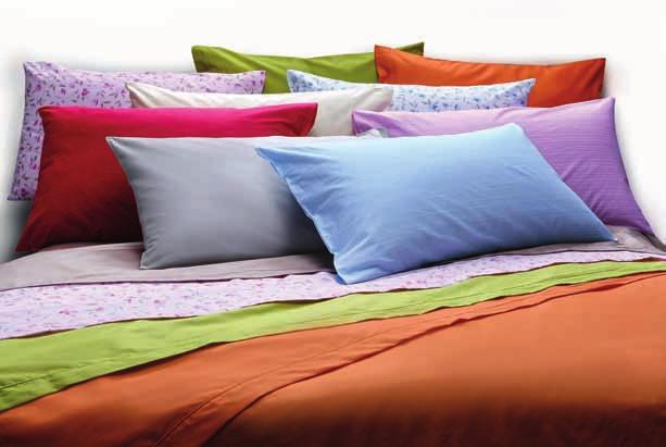 LINEA LETTO MARCHIO COOP in 100% cotone, colori uniti e stampati, disponibili nelle misure 1 piazza, 1 piazza e mezzo, 2 piazze federa 3,90 3,12-20% LINEA SPUGNA MARCHIO COOP 100% cotone 500 grammi