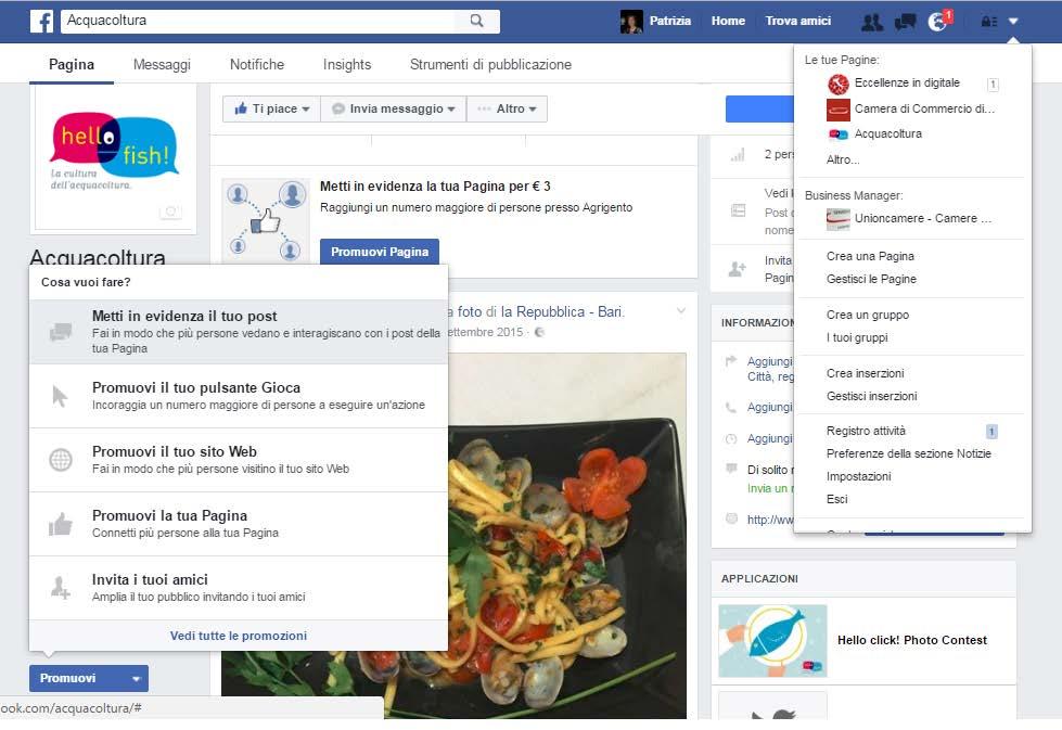 Facebook - come si fa la pubblicità Più percorsi alternativi per avviare una