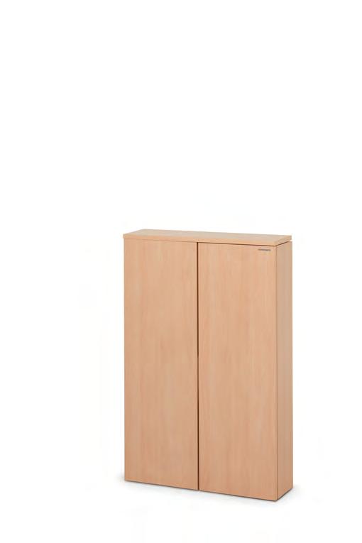 Cabinet with fold away ironing board in poplar plywood.