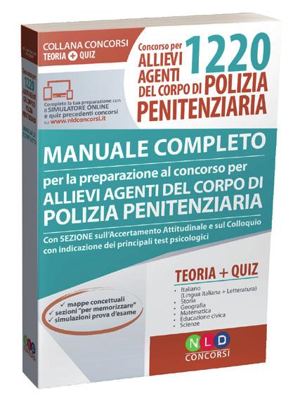 Concorso 1220 Allievi Agenti Polizia Penitenziaria Ministero della Giustizia Pubblicazione: GU n.