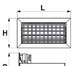 BOCCHETTA DI MANDATA MOTORIZZATA BIANCA COMPLETA DI GUARNIZIONE PER SISTEMA PRO AIR MULTI-ZONE CARATTERISTICHE TECNICHE MOTORE ESTRAIBILE E POSIZIONABILE A: 0-90 - 180 270-360 MONTAGGIO TRAMITE CLIPS