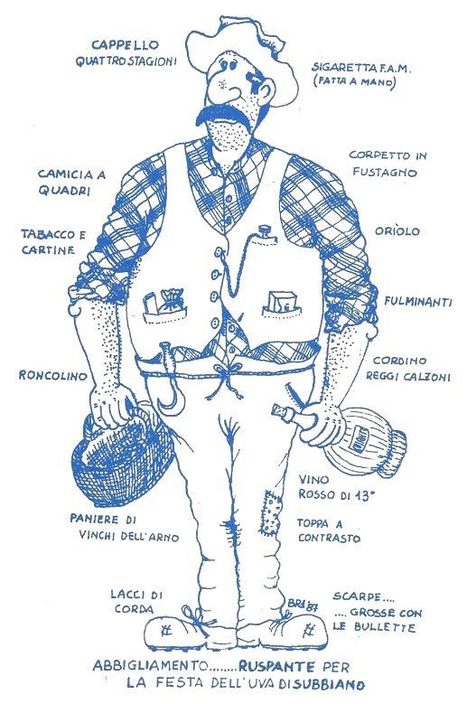 VESTITO DA CONTADINO ALLESTIRE IL BANCO CON CURA PER L OCCASIONE (ES:CON TRALCI D UVA,TOVAGLIE VECCHIE, GIRASOLI, ecc.