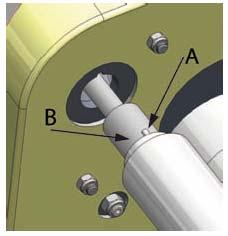 Deflettore e funzionalità idrauliche 5.2.2. Riparazione del cilindro Componenti del cilindro usurati o danneggiati devono essere sostituiti. NOTA!