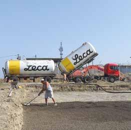 complessivi degli edifici. Vespaio isolato in Leca TermoPiù cementato ad alta resistenza meccanica.