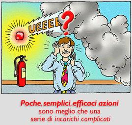 Le azioni devono essere correlate alla capacità delle persone di svolgere quelle operazioni. (In condizioni di stress e panico le persone tendono a perdere la lucidità).