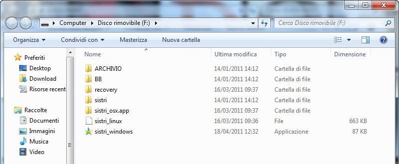 Avviare l applicazione sistri_windows tramite doppio click; Avviare tramite doppio click Premere il tasto Accedi al sistema per accedere alla pagina principale; Tasto per l impostazione del proxy