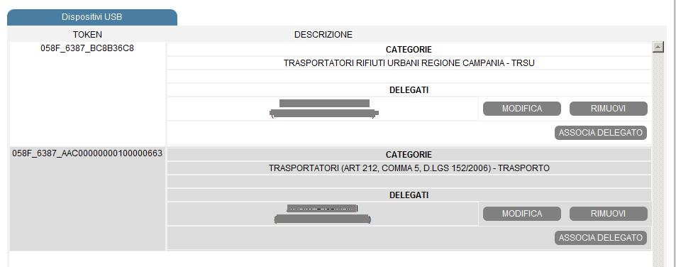 Premere il tasto ASSOCIA DELEGATO in corrispondenza del dispositivo a cui si desidera associare il delegato appena aggiunto e accedere quindi al Riepilogo per procedere con la firma; NOTA: Come