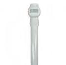 FRAME n Pole: steel mm 27/30, white colour, adjustable height, with metal tilt n Ribs: steel,