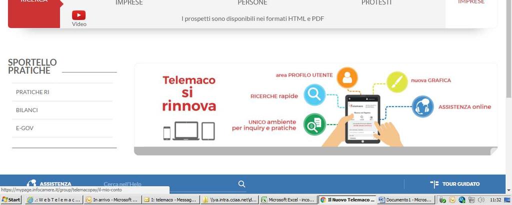 digitalmente i file da allegare alla domanda di contributo/rendicontazione finale avere sul proprio conto Telemaco un importo corrispondente almeno al valore della marca da bollo ( 16,00) Per aderire