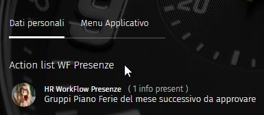 Approvatore MY DASHBOARD La Dashboard WorkFlow è la pagina principale che può essere visualizzata all accesso di WorkFlow.