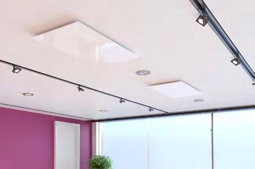Radiatori da integrare al soffito o controsoffitto, moderni o tradizionali,