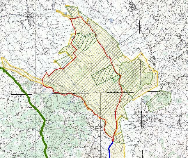 LA POSIZIONE DEL CRATERE PALUSTRE CRATERE PALUSTRE (1535 ha) di cui AREE PROTETTE (215 ha) Ponte