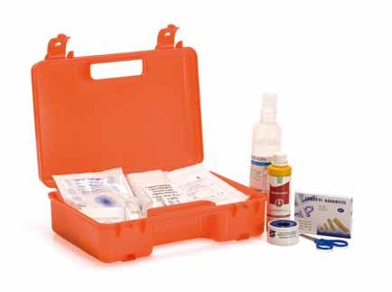 [ Pronto soccorso aziendale company first aid ] pharma+aid 21 Allegato 2 - Gruppo C Allegato 2 - Gruppo C 100026 EURO VALIGIA C Peso/ Weight: cm 30,9x20,9x9,7 kg 0,35 vuota / empty kg 1,60 completa /