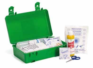 [ Pronto soccorso aziendale company first aid ] pharma+aid 23 Allegato 2 - Gruppo C Allegato 2 - Gruppo C 8625 MEDIPACK C Peso/ Weight: cm 25,4x15,5x8 kg 0,25 vuota / empty kg 1,40 completa / filled