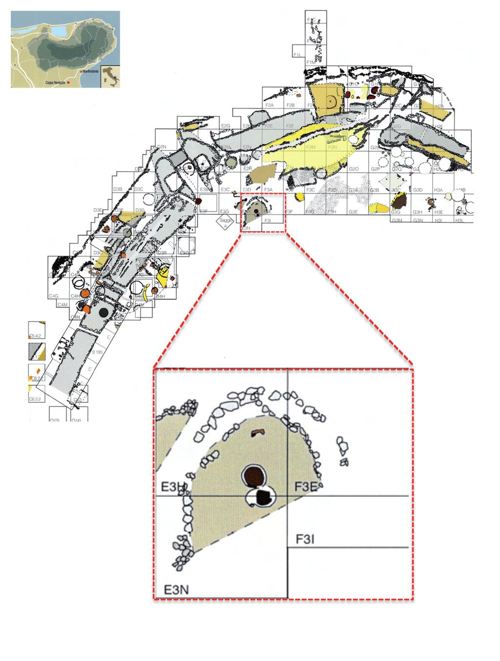 Appenninico e industria litica: un esempio dall insediamento fortificato dell età del Bronzo di Coppa Nevigata (Manfredonia, FG) 125 Fig.